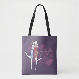 Tote Bag Gossip Girl - Tu es le Blair de ma Serena
