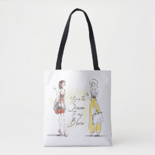 Tote Bag Gossip Girl - Vous êtes la Serena à mon Blair