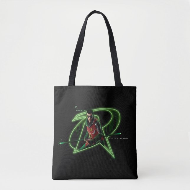 Tote Bag Gotham Knights Robin en logo (Devant)
