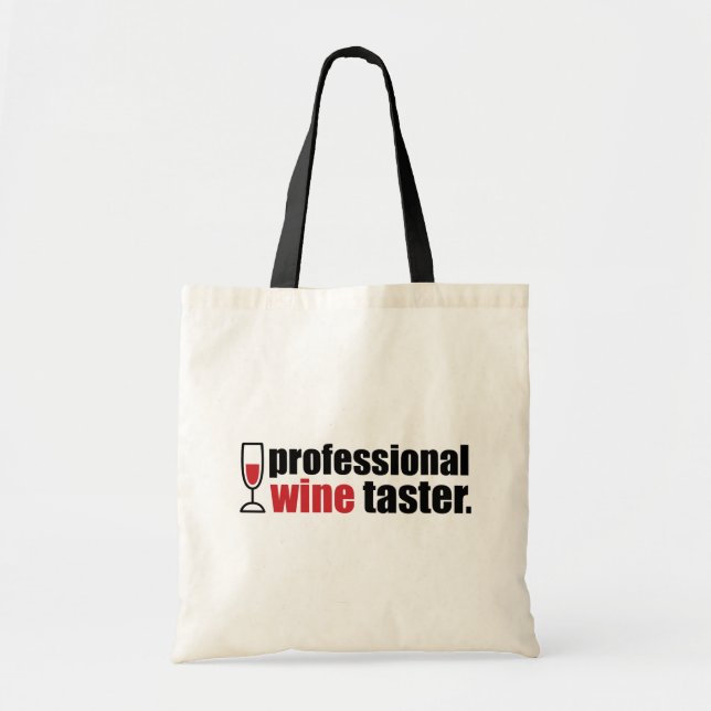 Tote Bag Goûteur professionnel de vin (Devant)