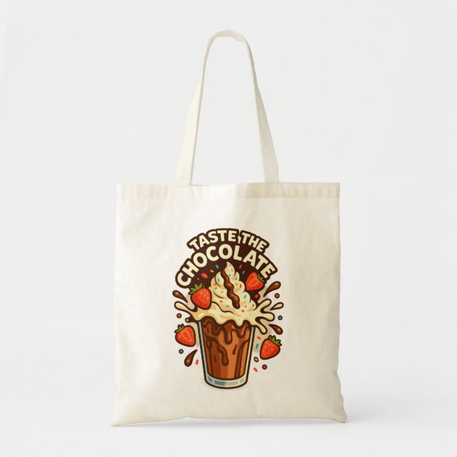 Tote Bag Goûtez Le Chocolat (Devant)