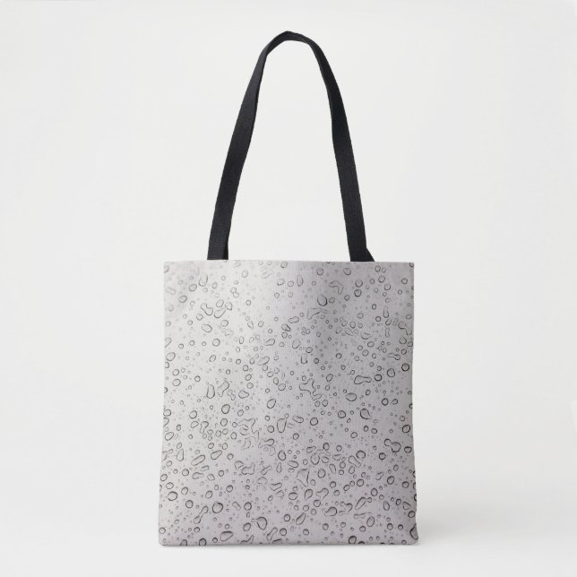 Tote Bag gouttelettes d'eau (Devant)