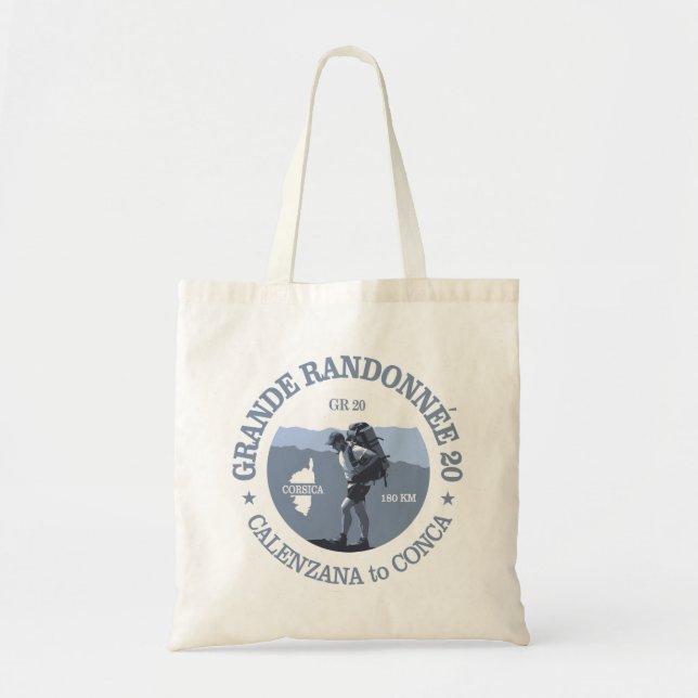 Tote Bag GR20 Corse (BG) (Devant)