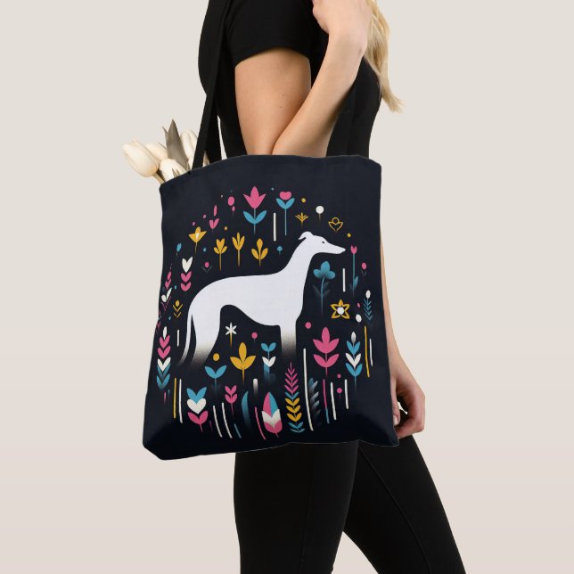 Tote Bag Gracity Greyhound (De près)
