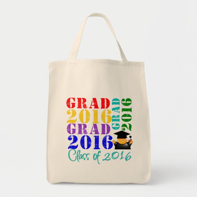 Tote Bag Grad Class of 2016 (Devant)