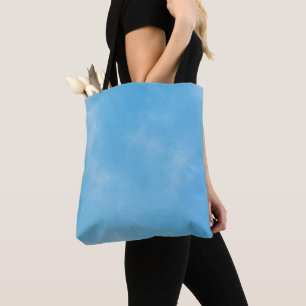 Tote Bag Gradient ciel bleu Abstrait