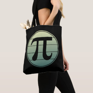 Tote Bag Gradient Happy Pi Day Math