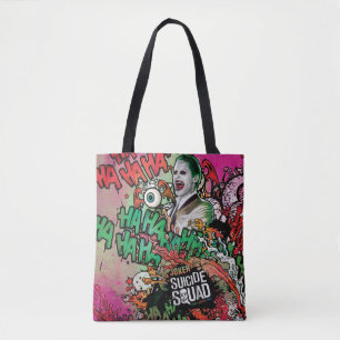 Tote Bag Graffiti de caractère de joker du peloton de