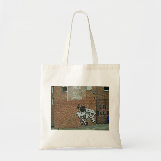 Tote Bag Graffiti d'homme de Howay (Devant)