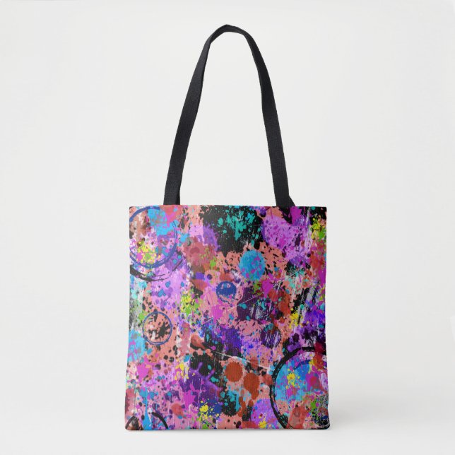 Tote Bag Graffiti Galaxy (Devant)