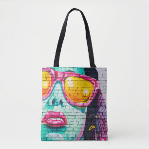 Tote Bag Graffiti girl fourre-tout