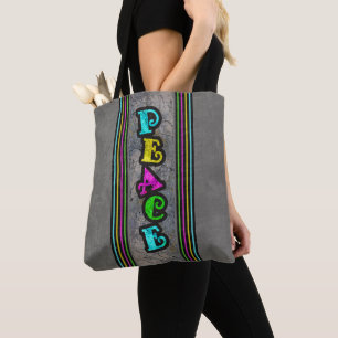 Tote Bag Graffiti pour la paix
