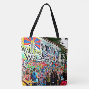 Tote Bag Graffiti Wall Street Musiciens et artistes Fourre-