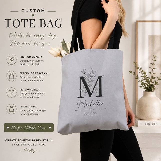 Tote Bag Graine de coton, Fantôme, Nuage gris, (Créateur téléchargé)