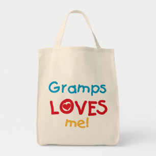 Tote Bag Gramps m'aime T-shirts et cadeaux