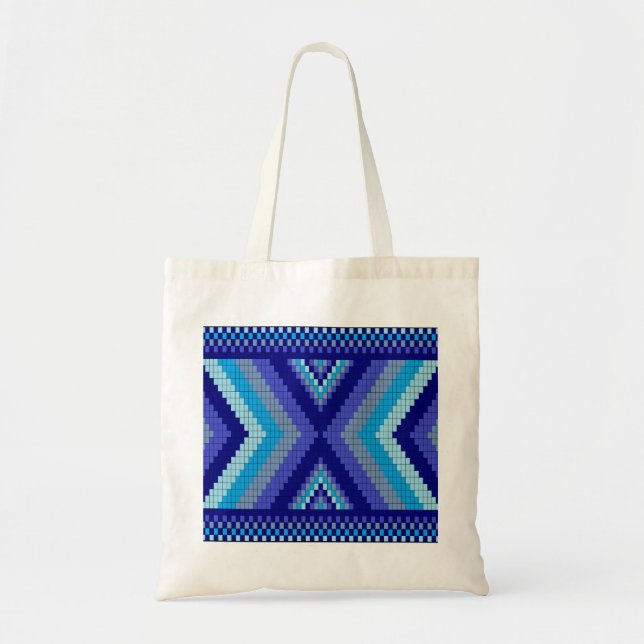 Tote Bag Grand bleu (Devant)