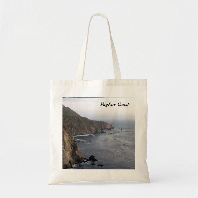 Tote Bag Grand budget Fourre-tout de côte de Sur (Devant)