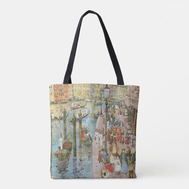 Tote Bag Grand Canal, Venise par Maurice Prendergast (Dos)