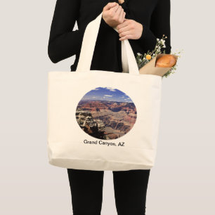 Tote Bag Grand Canyon, Arizona Rock Formation Coupe Large