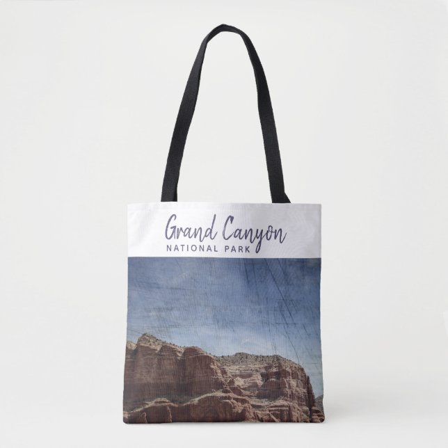 Tote Bag Grand Canyon National Park Arizona Vintage (Devant)