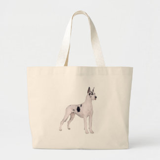 Tote Bag Grand Danois (A) - Harlequin debout