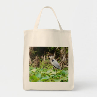 Tote Bag Grand héron bleu