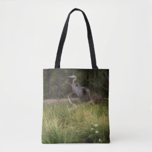 Tote Bag Grand héron bleu 8917