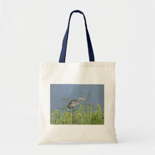 Tote Bag Grand Héron Bleu à River.
