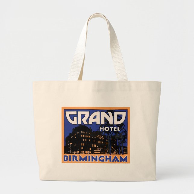 Tote Bag Grand Hotel Birmingham (Devant)