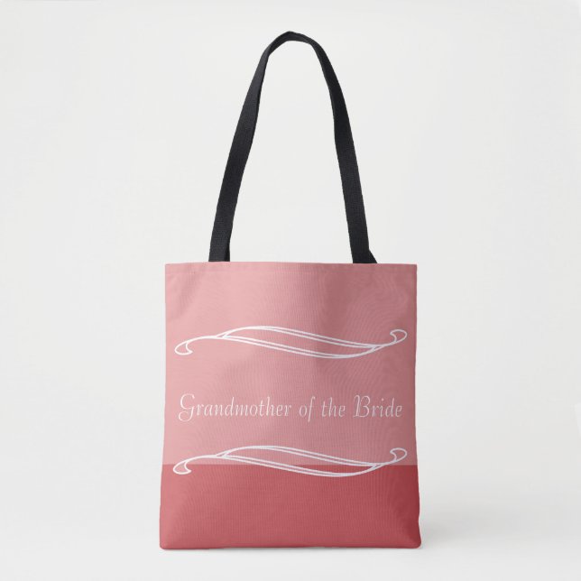 Tote Bag Grand-mère de la mariée | MARIAGE (Devant)