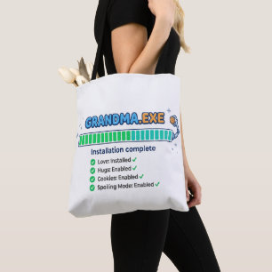 Tote Bag Grand-mère.exe Cadeau drôle pour grand-mère