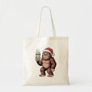 Tote Bag Grand Noël Sasquatch amateur de Matcha