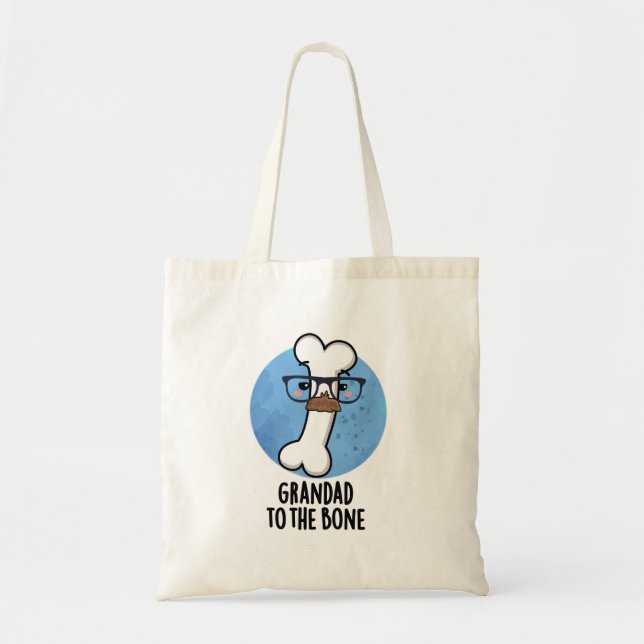 Tote Bag Grand Papa À L'Os Drôle Grand-Père Pun (Devant)