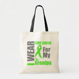 Tote Bag Grand-papa de vert de chaux d'usage du lymphome I
