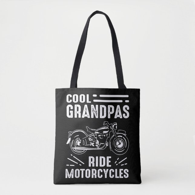 Tote Bag Grand Père Biker (Devant)