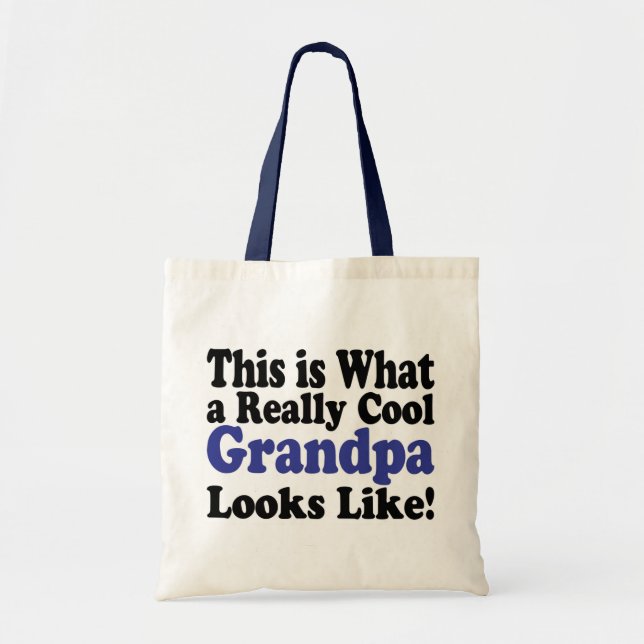 Tote Bag Grand-père cool (Devant)