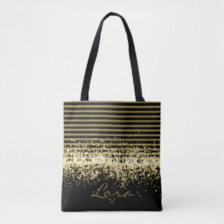 TOTE BAG GRAND PERSONNALISÉ PAR PARTIES SCINTILLANTES DE