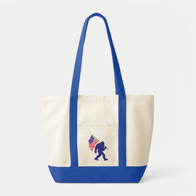 Tote Bag Grand Pied Patriotique (Devant)