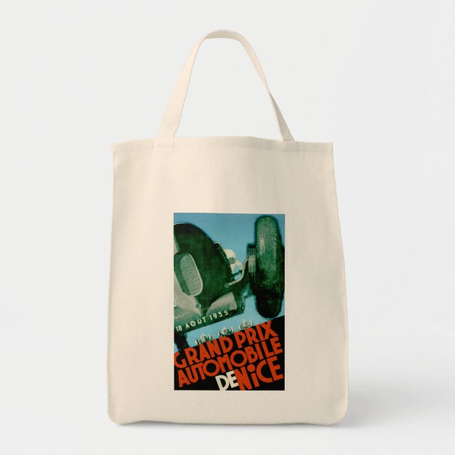 Tote Bag Grand Prix Automobile de Nice (Devant)