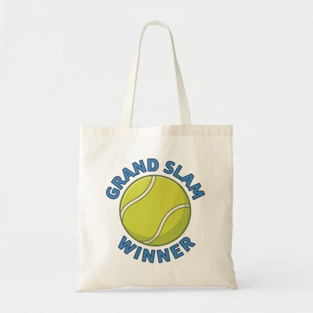 Tote Bag Grand Slam Winner Tennis Ball Sports Champion (Devant)