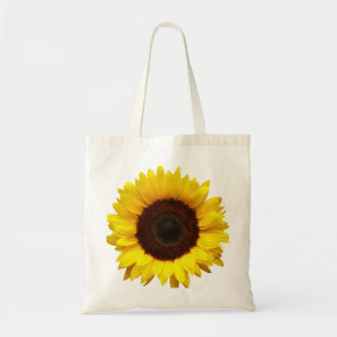 Tote Bag Grand sourire/tournesol jaune
