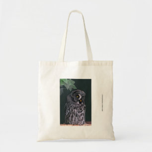 Tote Bag Grande Chouette grise