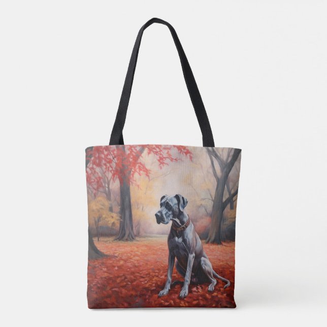 Tote Bag Grande Danse en automne Feuilles automne Inspirati (Dos)