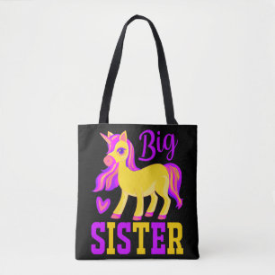 Tote Bag Grande soeur licorne magique