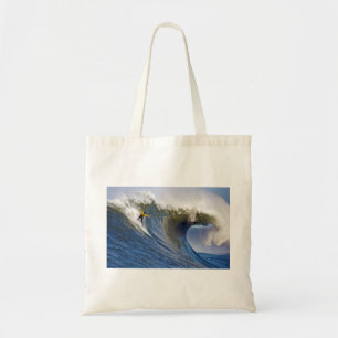 Tote Bag Grande vague aux francs-tireurs surfant la