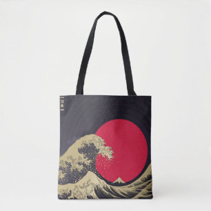 Tote Bag "Grande vague de kanagawa". Hokusai, vague japonai