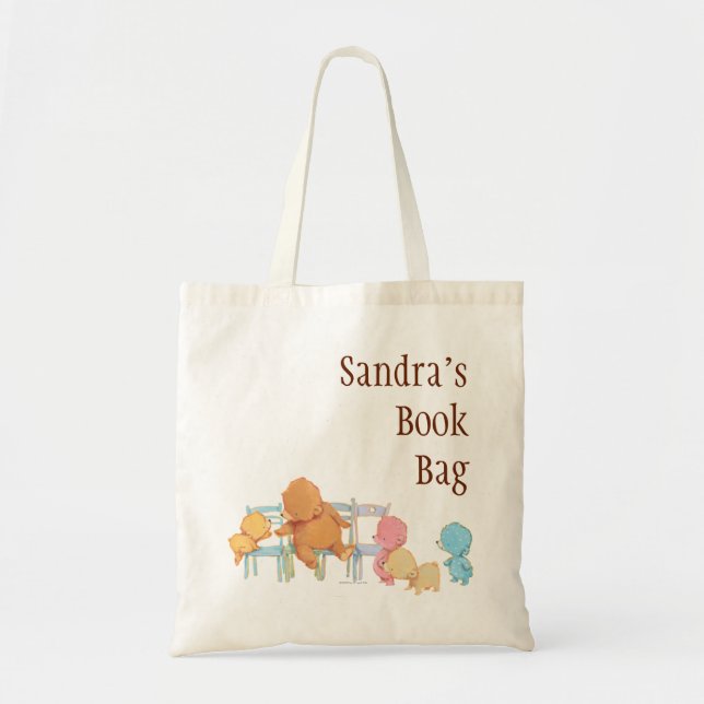 Tote Bag Grandes chaises de la part quatre d'ours Brown et (Devant)