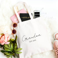 Grandma minimaliste EST 2025 | Cadeau personnalisé