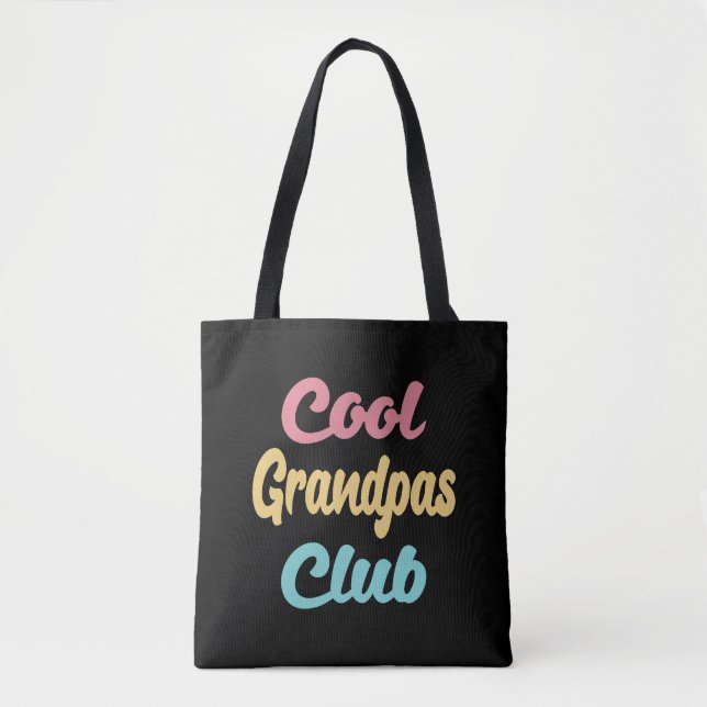 Tote Bag Grandpas Club II cool (Devant)