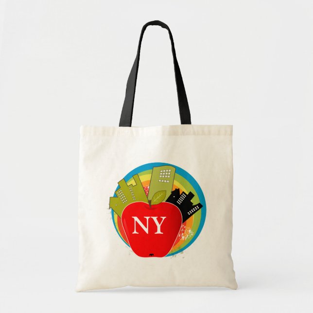 Tote Bag Grands Apple - New York (Devant)